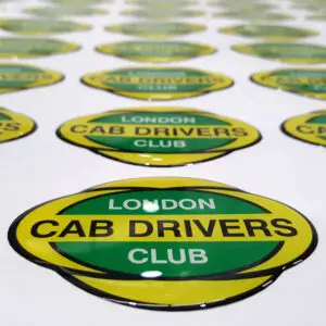 promotional domed stickers