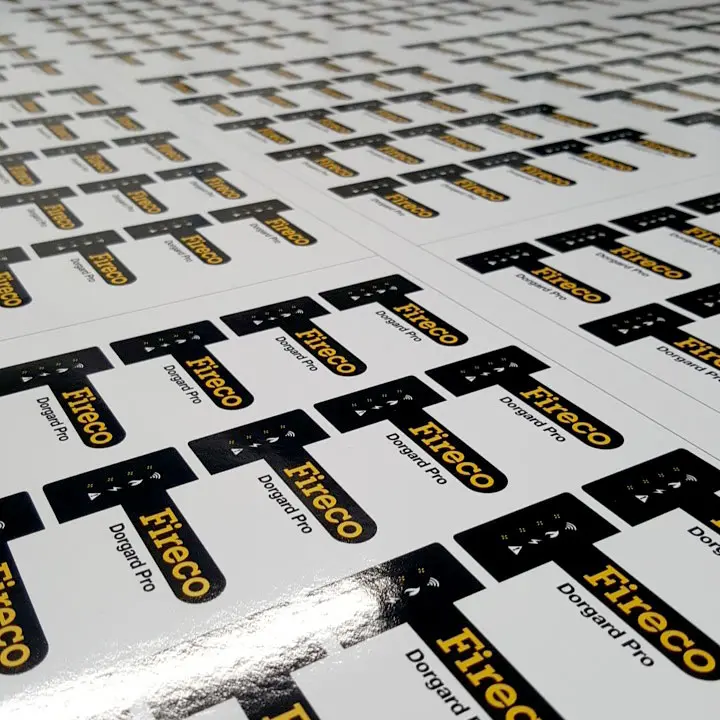 custom shaped vinyl stickers facias