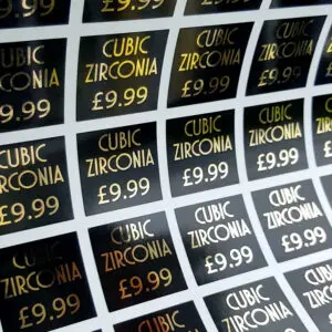 foil stickers
