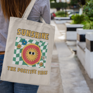 branded tote bag