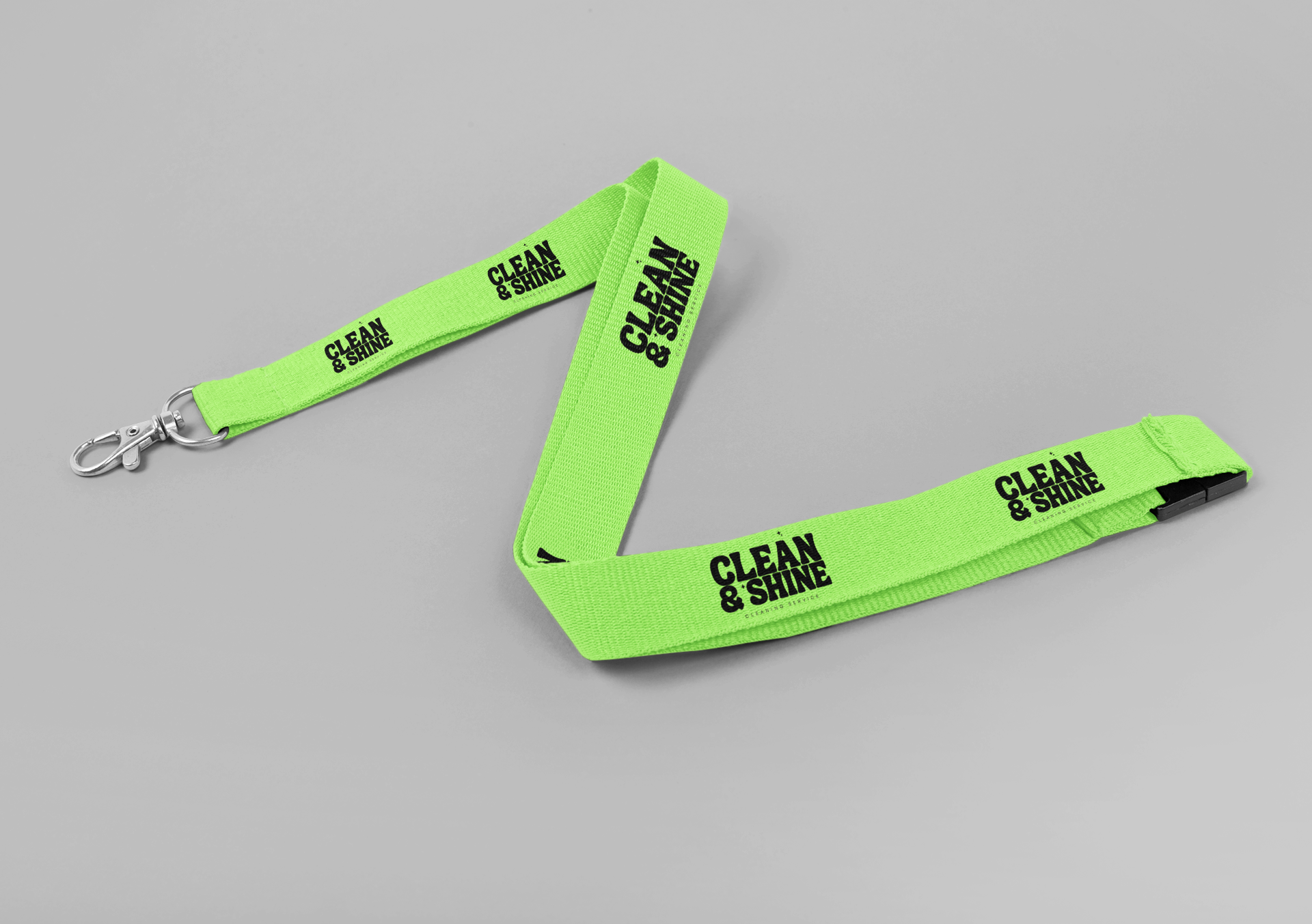 custom-green-printed-branded-lanyard