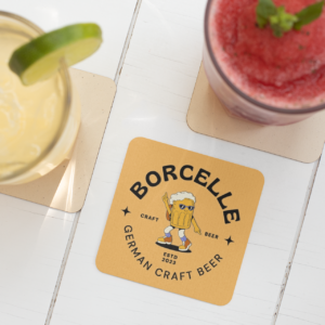 branded Beer Mat Printing