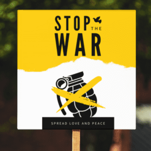 protest placard