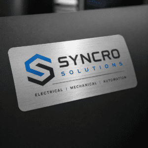 brushed-silver-sticker-with-custom-printed-logo
