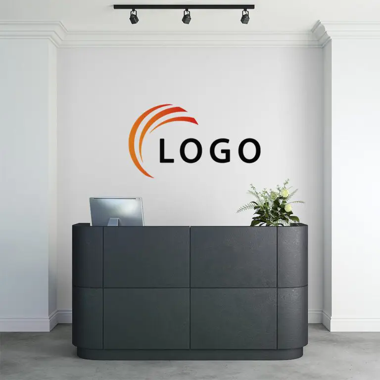 Business logo wall sticker