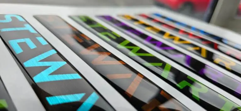 gel stickers metallic
