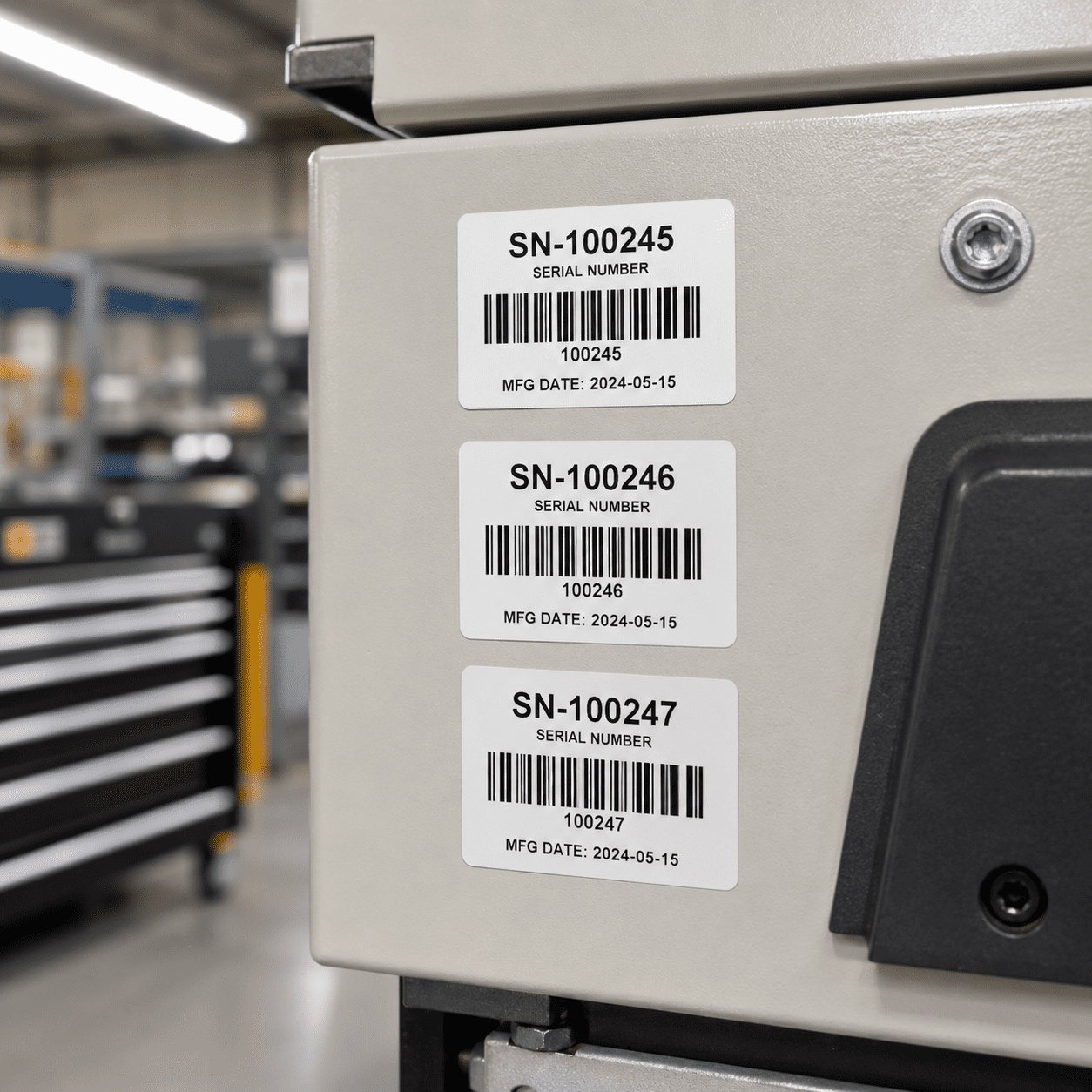 serial-number-label-on-machinery