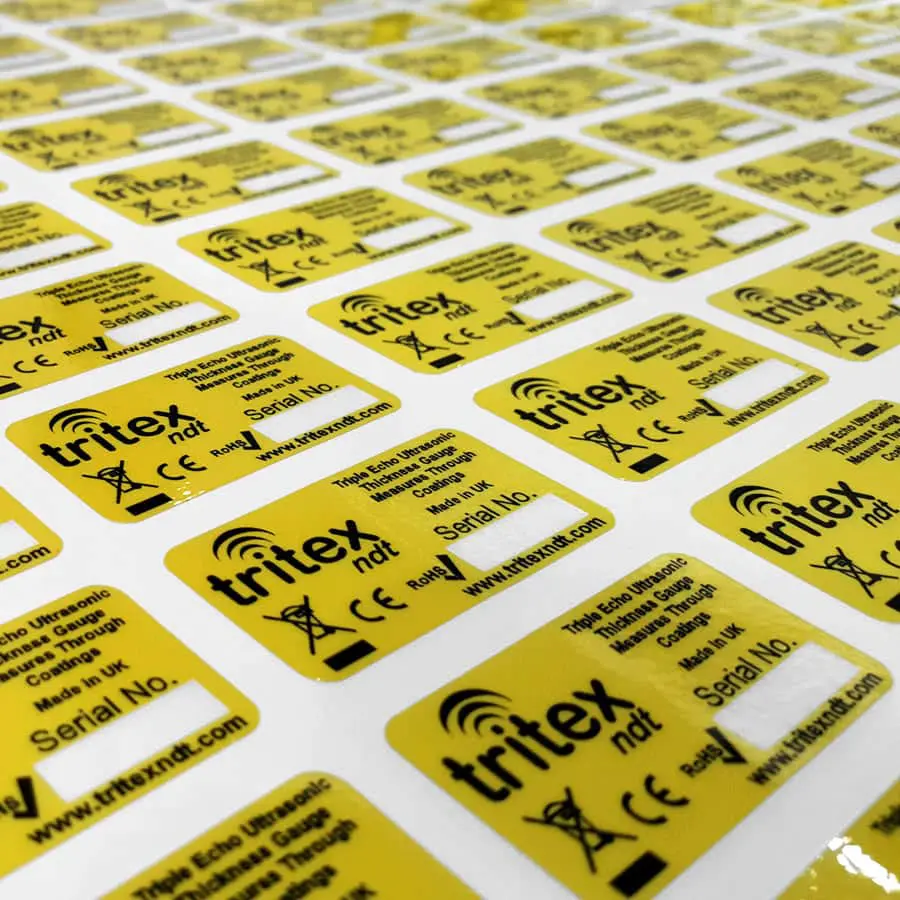 scratch-resistant labels