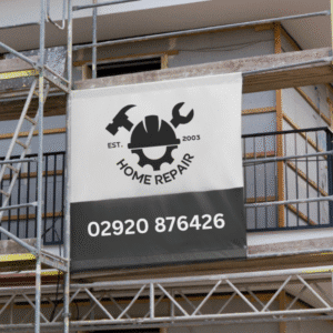 3FT scaffold mesh banners