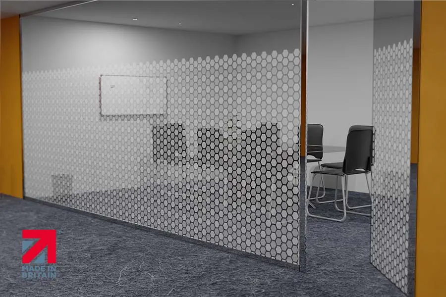 perforated window graphics