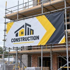 pvc-scaffold banner-being-displayed-at-construction-site