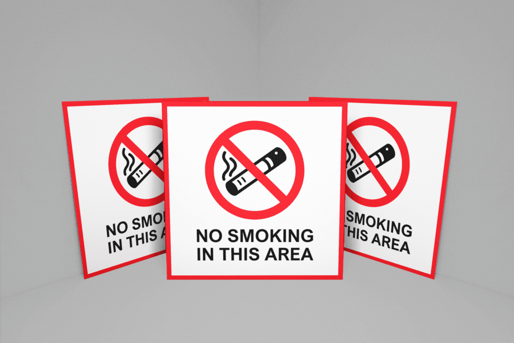no smoking sign